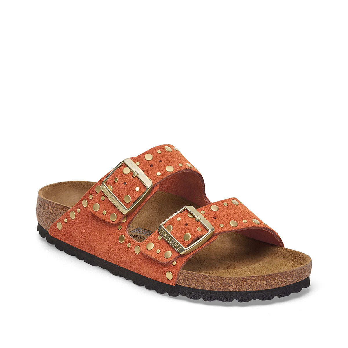 Birkenstock Arizona Rivet Border Dark Rust כפכפי בירקנשטוק אריזונה ראסט