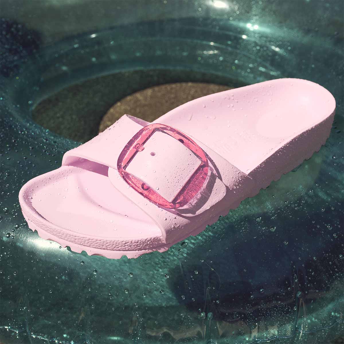 Birkenstock Madrid Big Buckle EVA Fondant Pink כפכפי בירקנשטוק לנשים מדריד אבזם