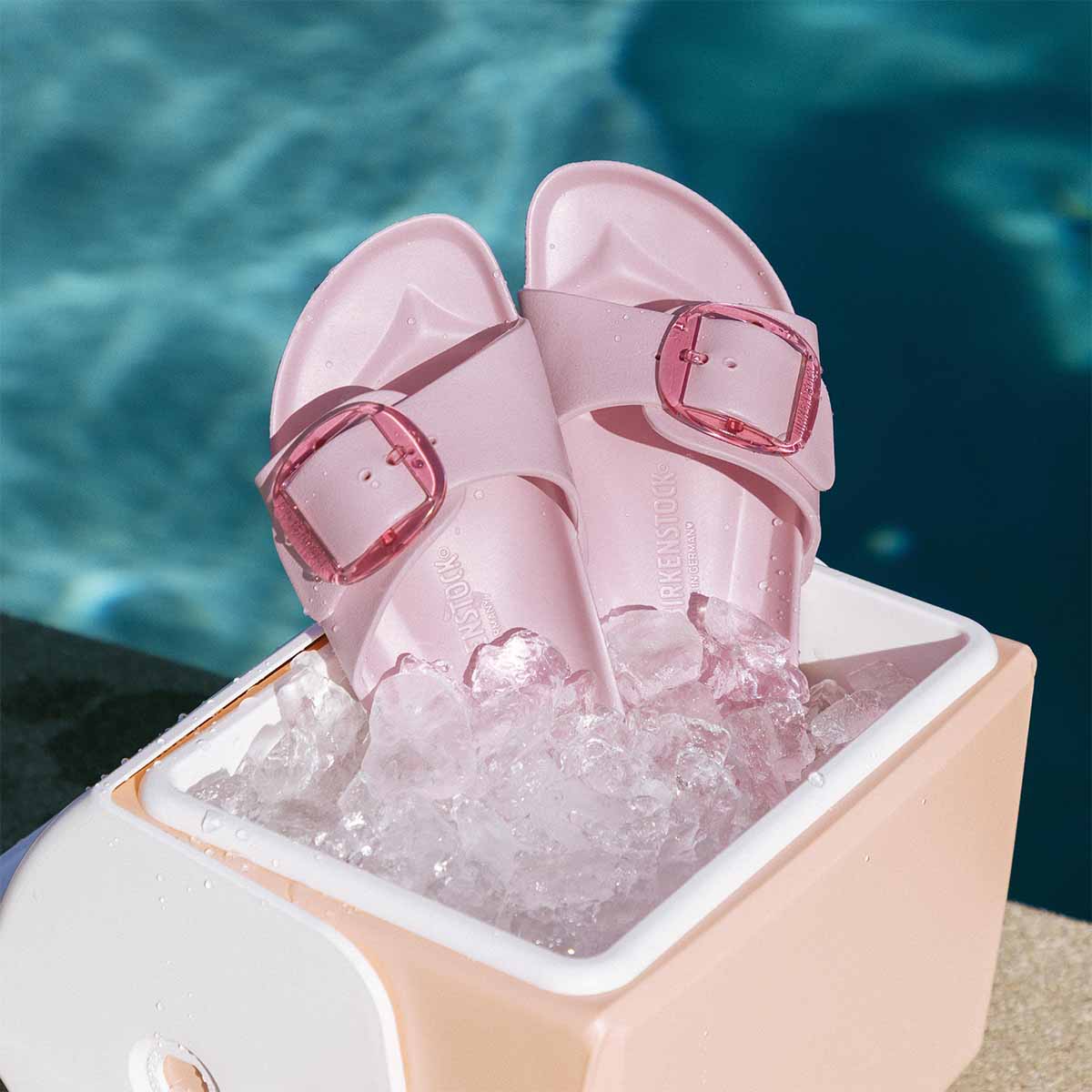 Birkenstock Madrid Big Buckle EVA Fondant Pink כפכפי בירקנשטוק לנשים מדריד אבזם
