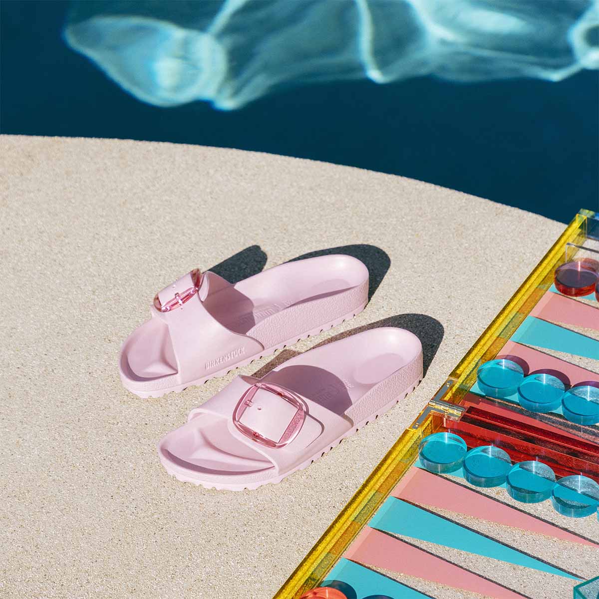 Birkenstock Madrid Big Buckle EVA Fondant Pink כפכפי בירקנשטוק לנשים מדריד אבזם