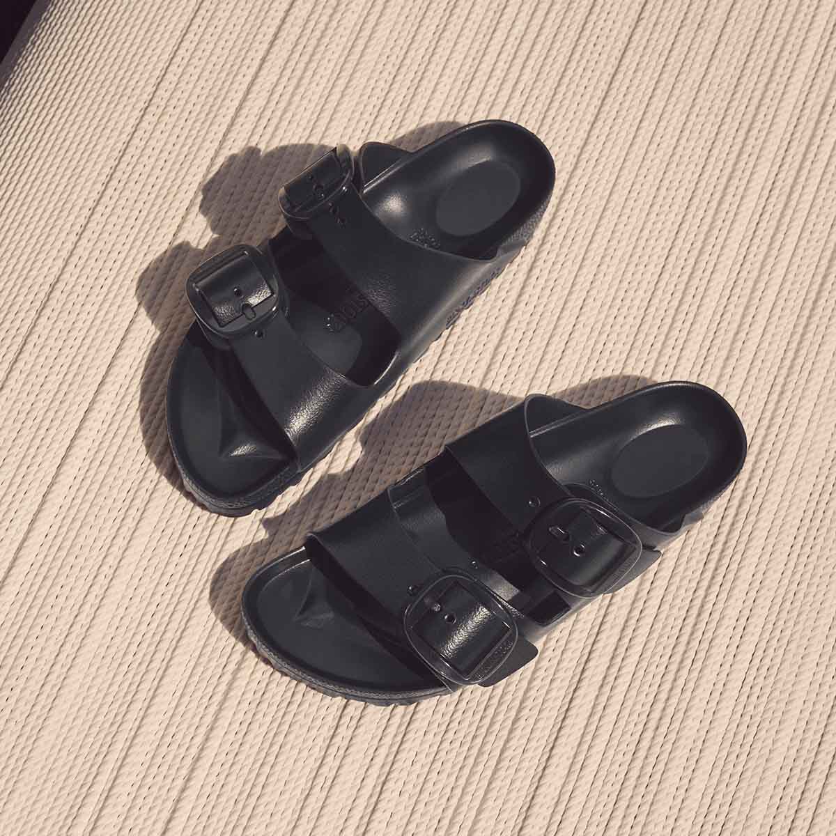 Birkenstock Arizona Big Buckle EVA Black כפכפי בירקנשטוק אריזונה אבזם שחור לנשים