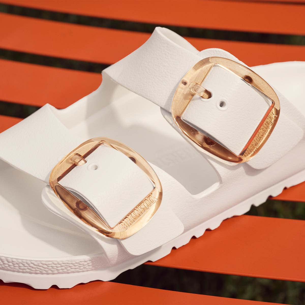 Birkenstock Arizona Big Buckle EVA Eggshell כפכפי בירקנשטוק אריזונה לנשים אגשל