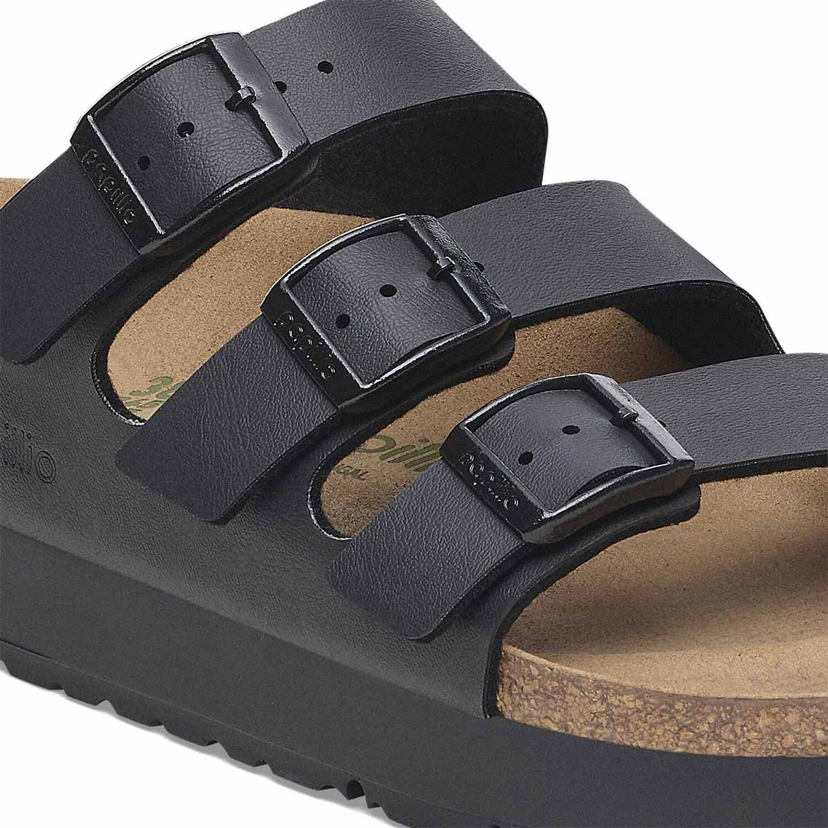 Birkenstock Florida III PAP Flex Platform Black כפכפי בירקנשטוק לנשים