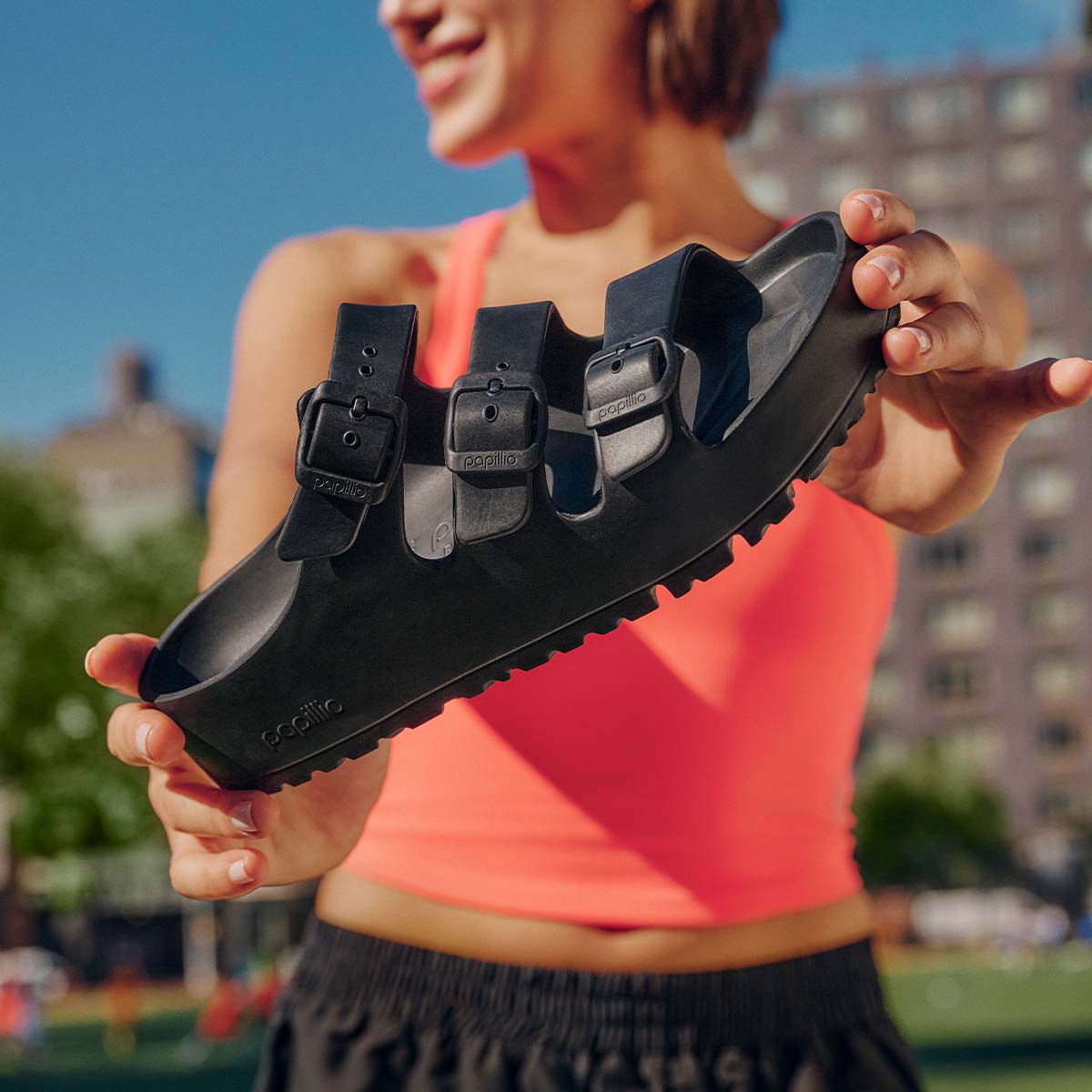 Birkenstock Florida III EVA PAP Flex Platform Black כפכפי בירקנשטוק פלורידה לנשים