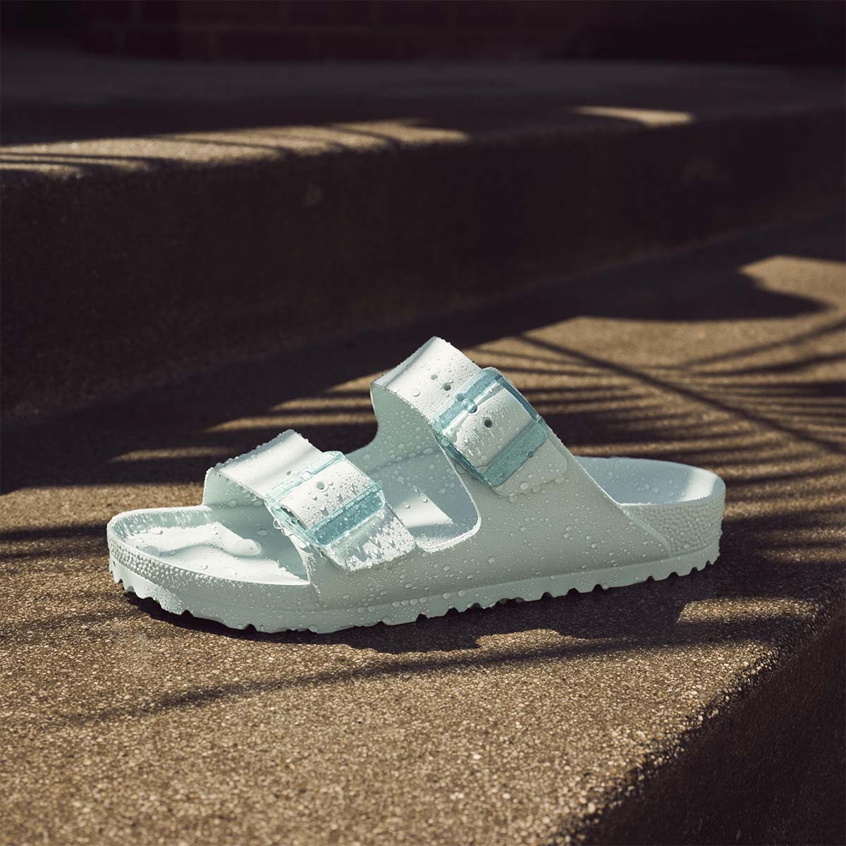 Birkenstock Arizona Stealth Buckle EVA Surf Green כפכפי בירקנשטוק אריזונה לנשים