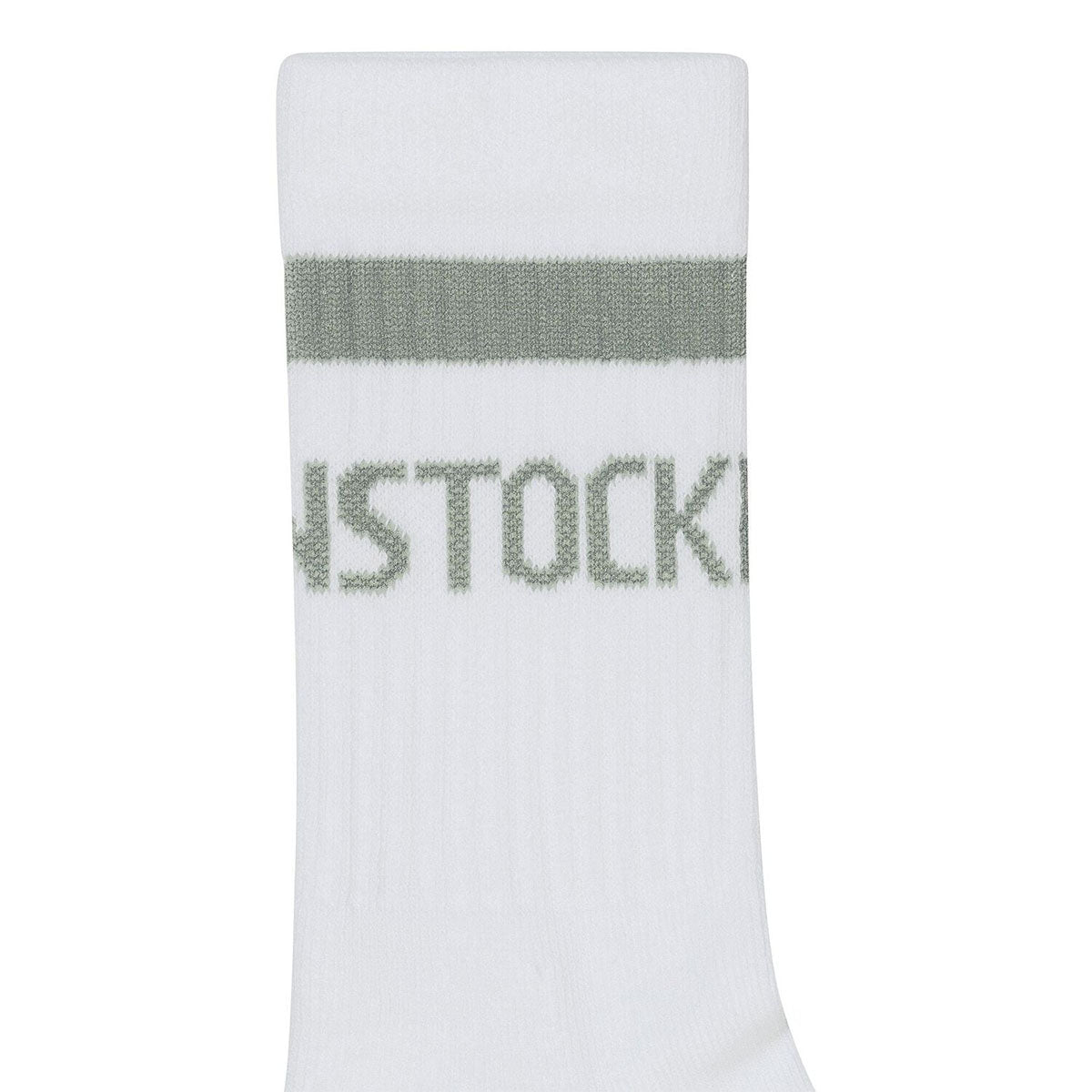 Birkenstock Cotton Tennis Socks White Pure Sage גרבי בירקנשטוק יוניסקס