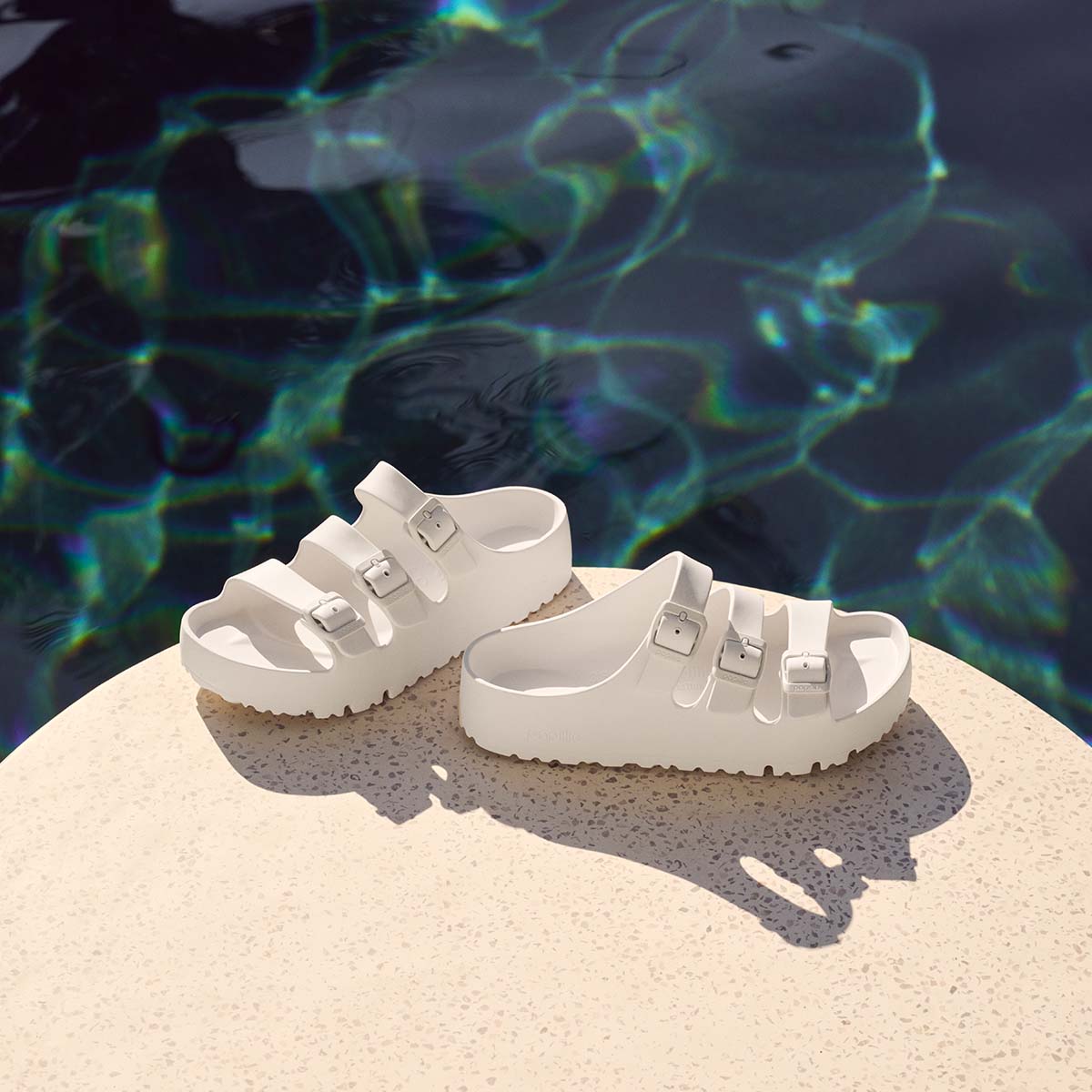 Birkenstock Florida III EVA PAP Flex Platform Eggshell כפכפי נשים פלורידה