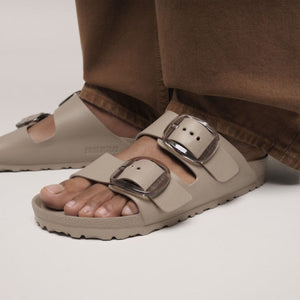 Birkenstock Arizona Big Buckle EVA Gray Taupe  כפכפי נשים בירקנשטוק אריזונה אבזם אפור טיופ