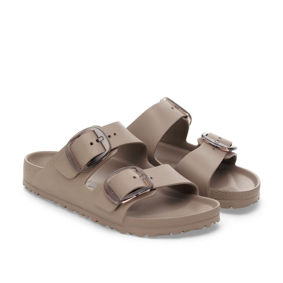 Birkenstock Arizona Big Buckle EVA Gray Taupe  כפכפי נשים בירקנשטוק אריזונה אבזם אפור טיופ