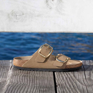 Birkenstock Arizona Big Buckle Tabacco Brown כפכפי אריזונה אבזם גדול חום טבק לנשים