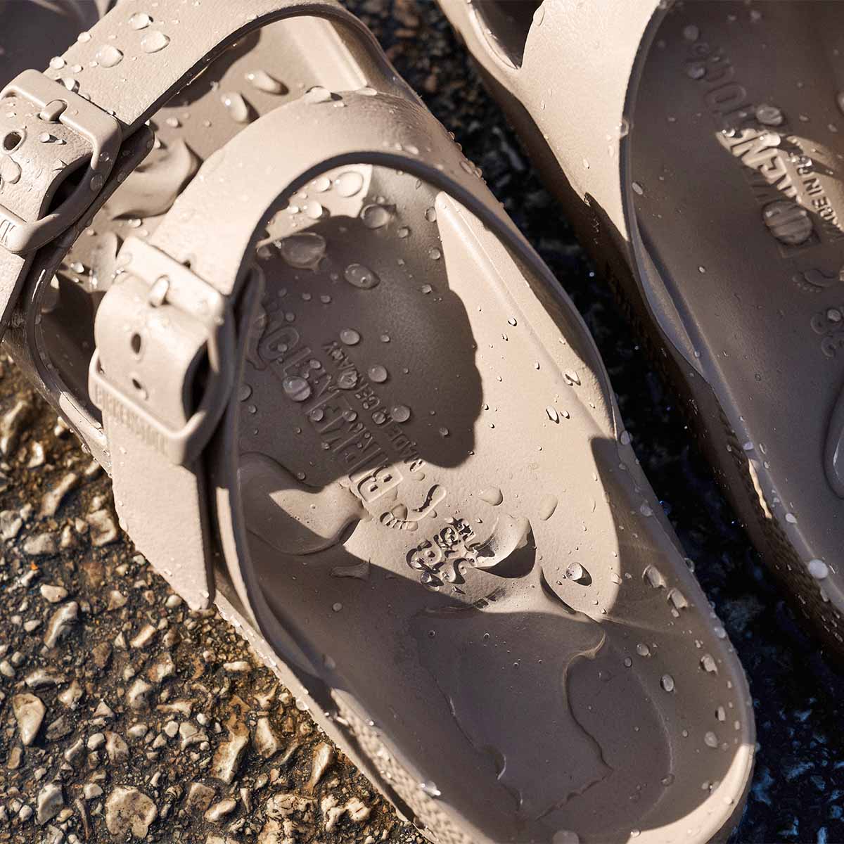 Birkenstock Arizona EVA Gray Taupe כפכפי בירקנשטוק אריזונה אפור טיופ לנשים