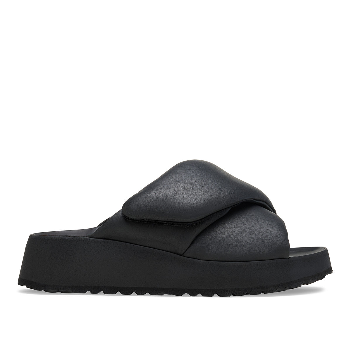 Birkenstock Theda Cross Strap Black Women כפכפי בירקנשטוק תדה שחור לנשים