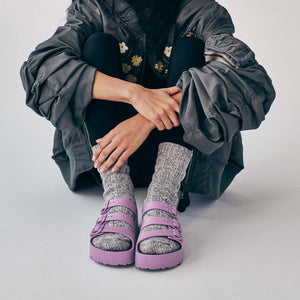 Birkenstock Florida III EVA PAP Flex Platform Mauve lady כפכפי פלורידה פלטפורם סגול