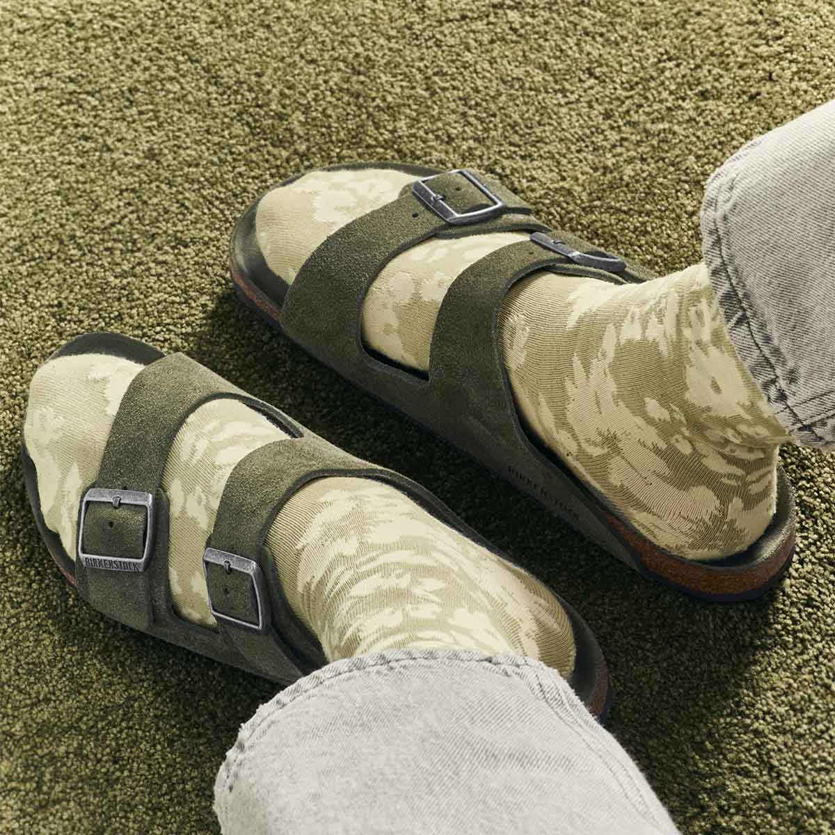 Birkenstock Arizona BS Thyme Tonal Unisex כפכפי בירקנשטוק אריזונה טימין טונאל