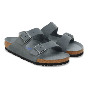 Birkenstock Arizona BS Basalt Gray Tonal כפכפי בירקנשטוק אריזונה אפור לנשים