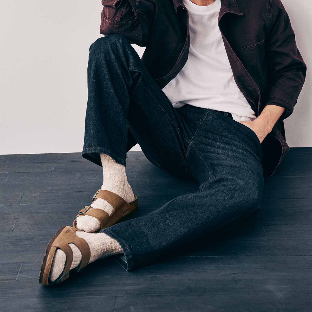 Birkenstock Arizona BS Dark Tea Tonal Unisex כפכפי בירקנשטוק אריזונה תה כהה טונאל