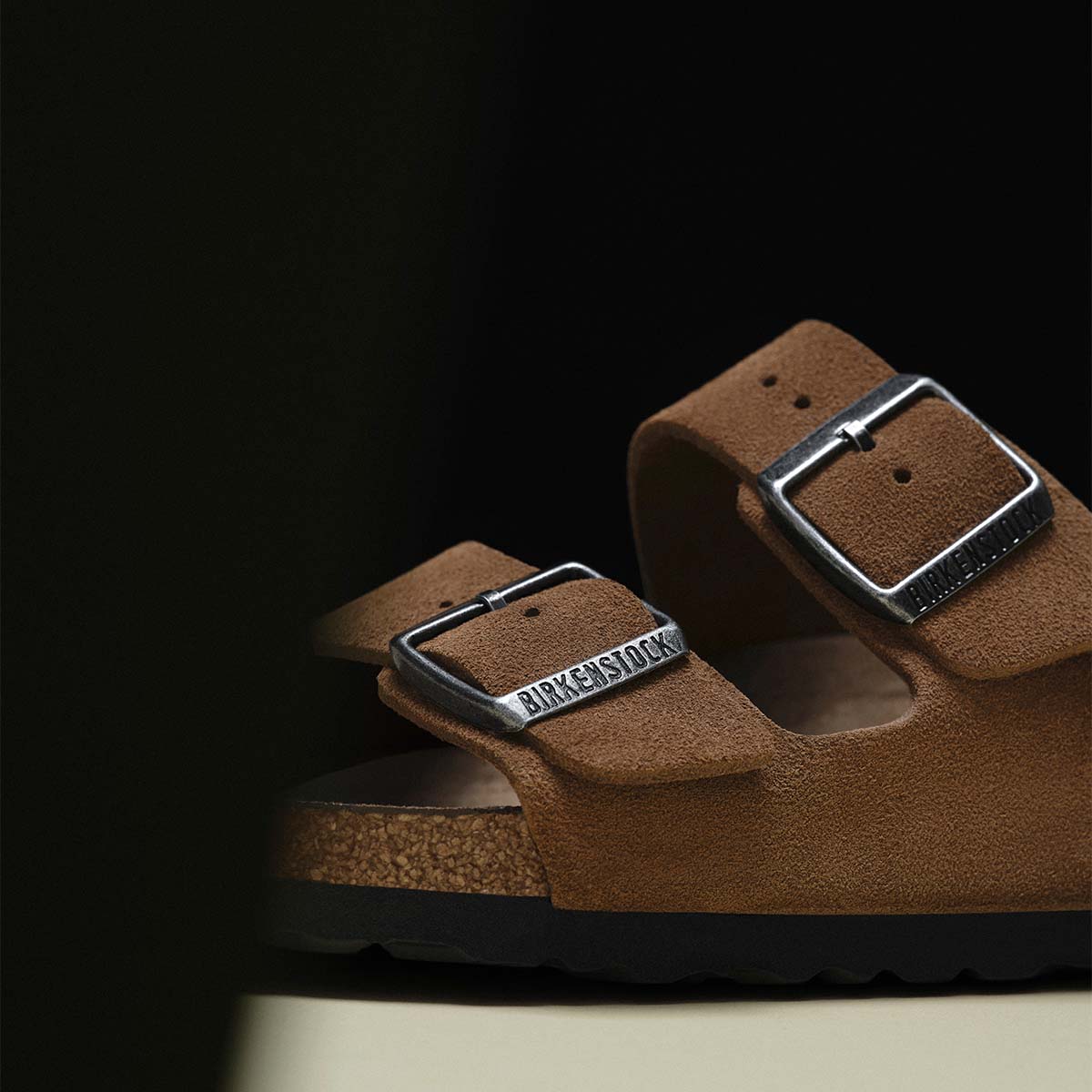 Birkenstock Arizona BS Dark Tea Tonal כפכפי בירקנשטוק לנשים אריזונה תה כהה טונאל