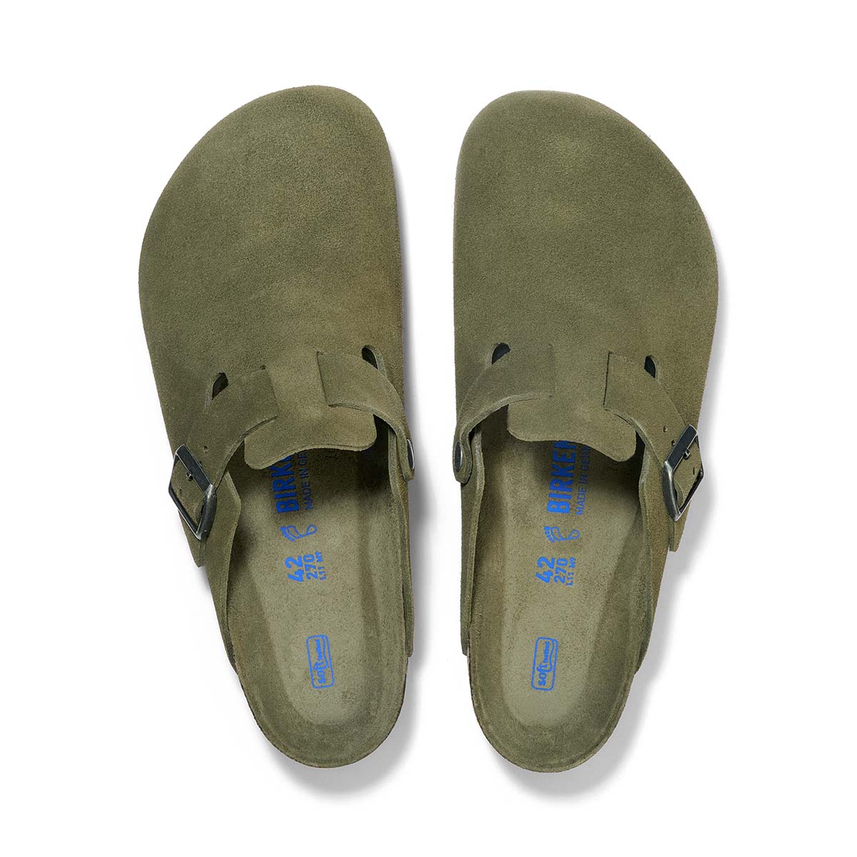Birkenstock Boston BS Thyme Tonal Women כפכפי בירקנשטוק בוסטון טימין לנשים