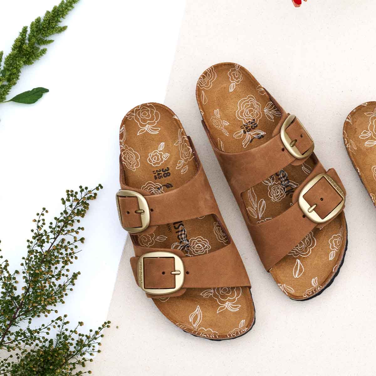 Birkenstock Arizona Big Buckle Mink כפכפי בירקנשטוק אריזונה לנשים