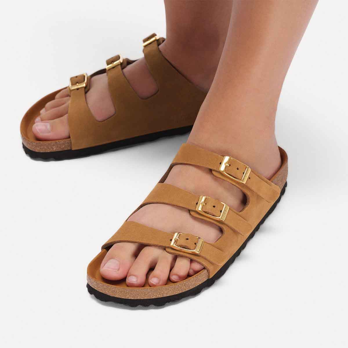 Birkenstock Florida Fresh Mink כפכפי בירקנשטוק פלורידה לנשים