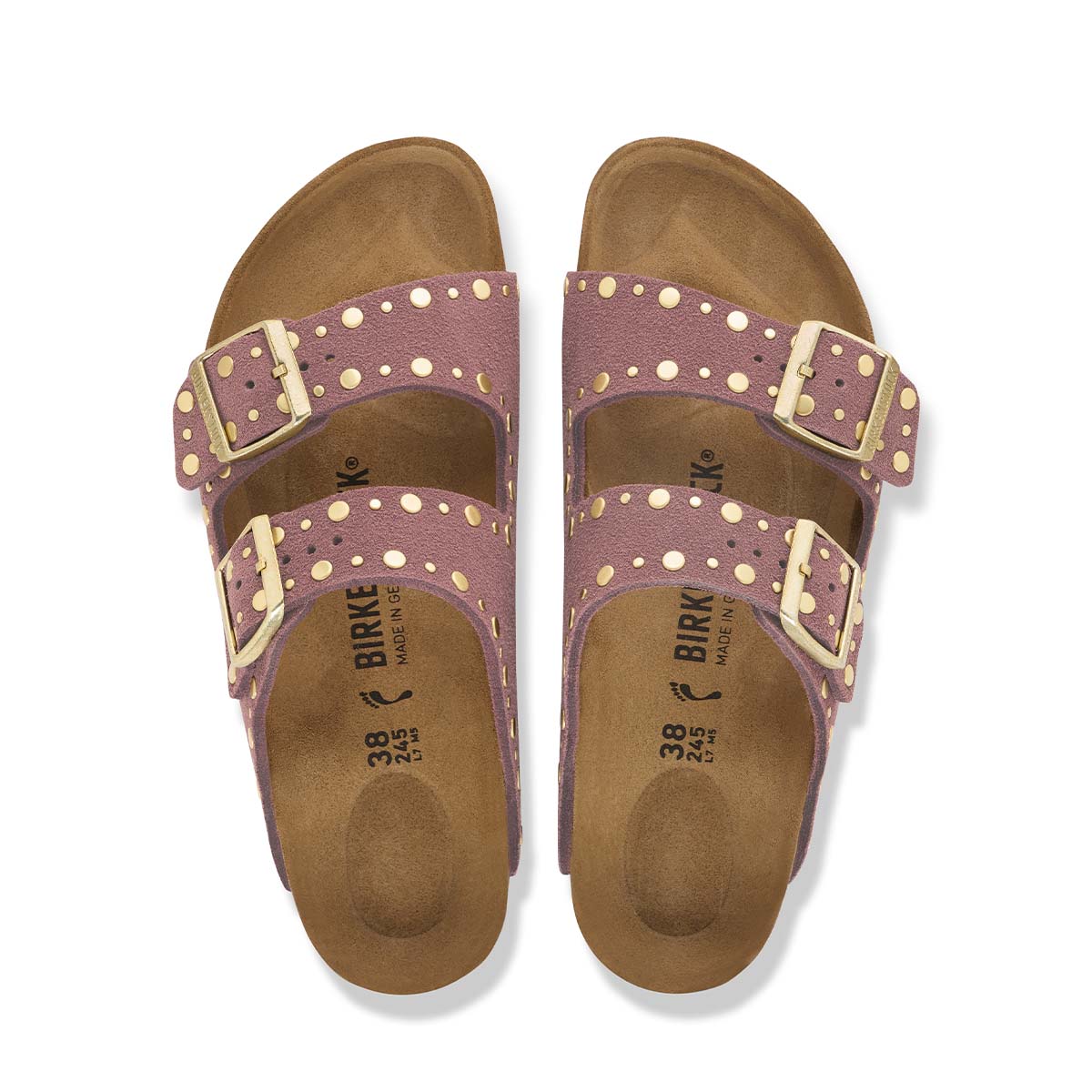 Birkenstock Arizona Rivet Pepper כפכפי בירקנשטוק אריזונה ריבט לנשים