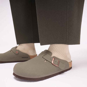 Birkenstock Boston Stone כפכפי בירקנשטוק בוסטון סטון לגברים