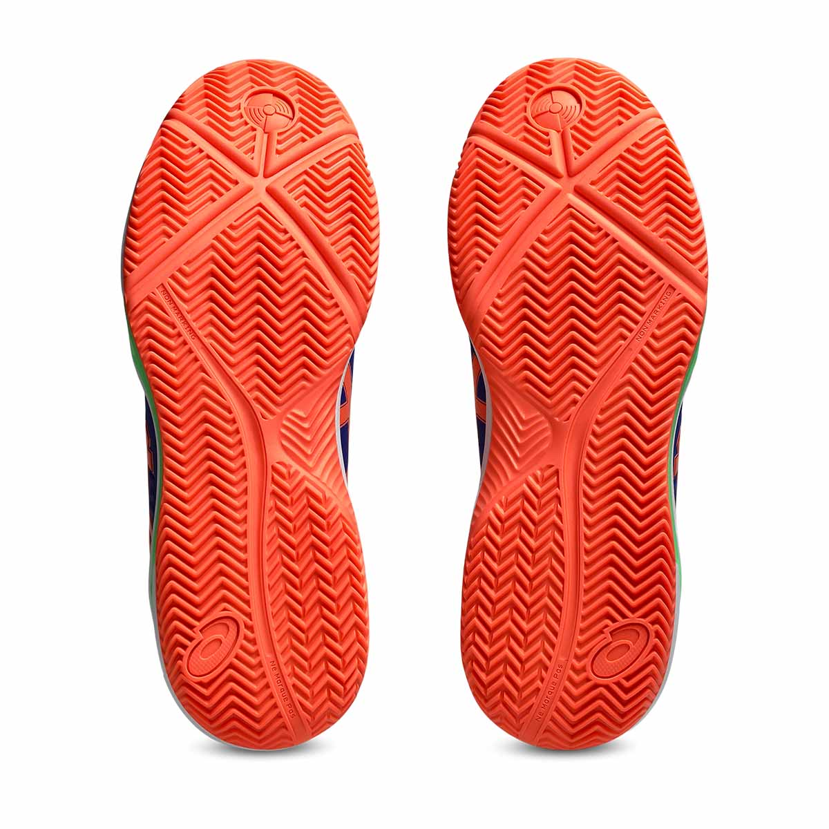 Asics Gel Dedicate 8 Padel Men Dark Cobalt Vivid Coral נעלי ג'ל דדיקייט 8 פדאל לגברים