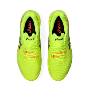 Asics Gel Resolution 9 Men Safety Yellow Black נעלי טניס ג'ל רזולושיין 9 לגברים