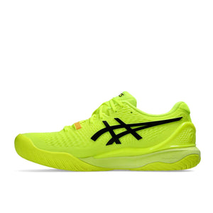 Asics Gel Resolution 9 Men Safety Yellow Black נעלי טניס ג'ל רזולושיין 9 לגברים