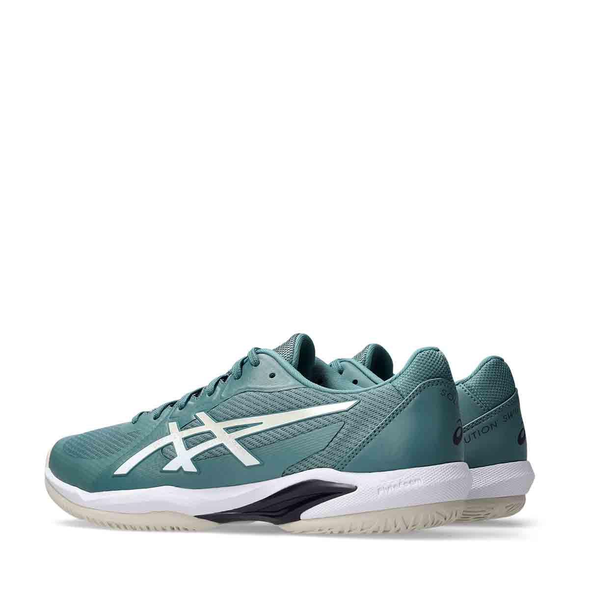 Asics Solution Swift FF 2 Men Foggy Teal Oatmeal נעלי טניס סולושיין סוויפט 2 לגברים