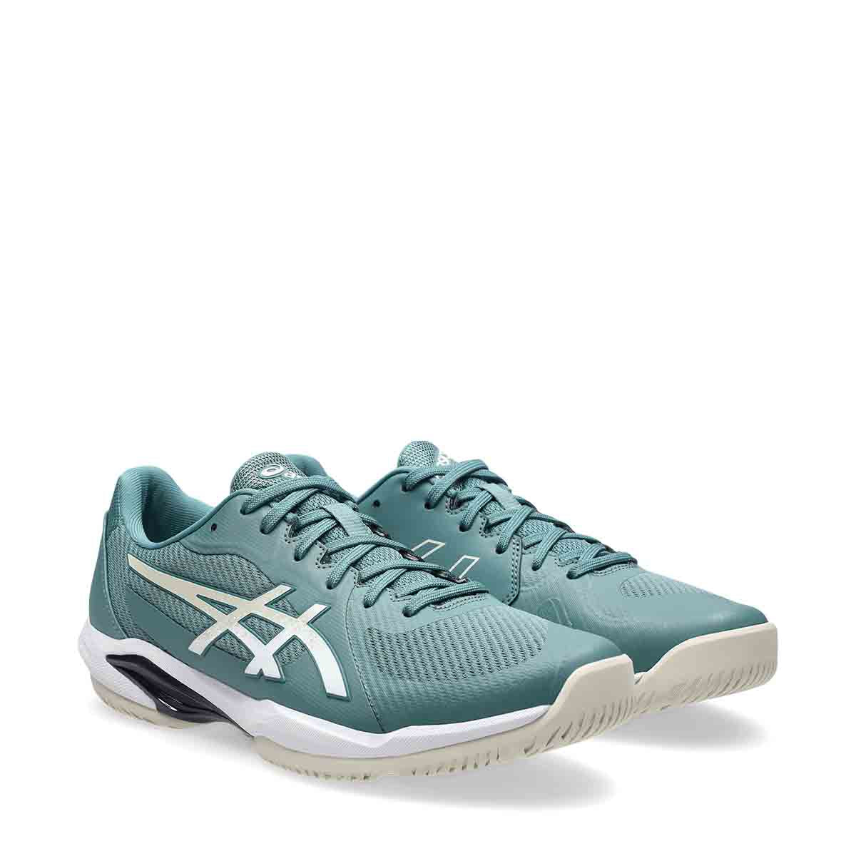 Asics Solution Swift FF 2 Men Foggy Teal Oatmeal נעלי טניס סולושיין סוויפט 2 לגברים
