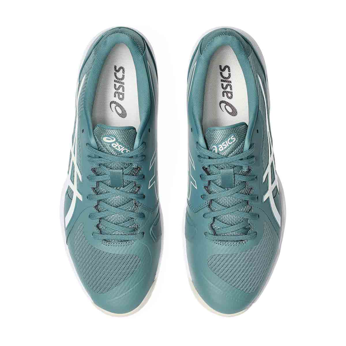 Asics Solution Swift FF 2 Men Foggy Teal Oatmeal נעלי טניס סולושיין סוויפט 2 לגברים