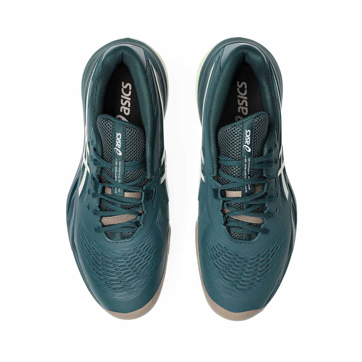 Asics Gel Resolution X Men Saxon Green Birch נעלי טניס לגברים ג'ל רזולושיין