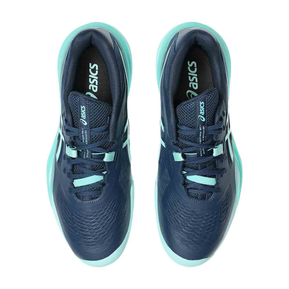 Asics Gel Resolution X Men Night Sky Illuminate Mint נעלי טניס ג`ל רזולושיין לגברים