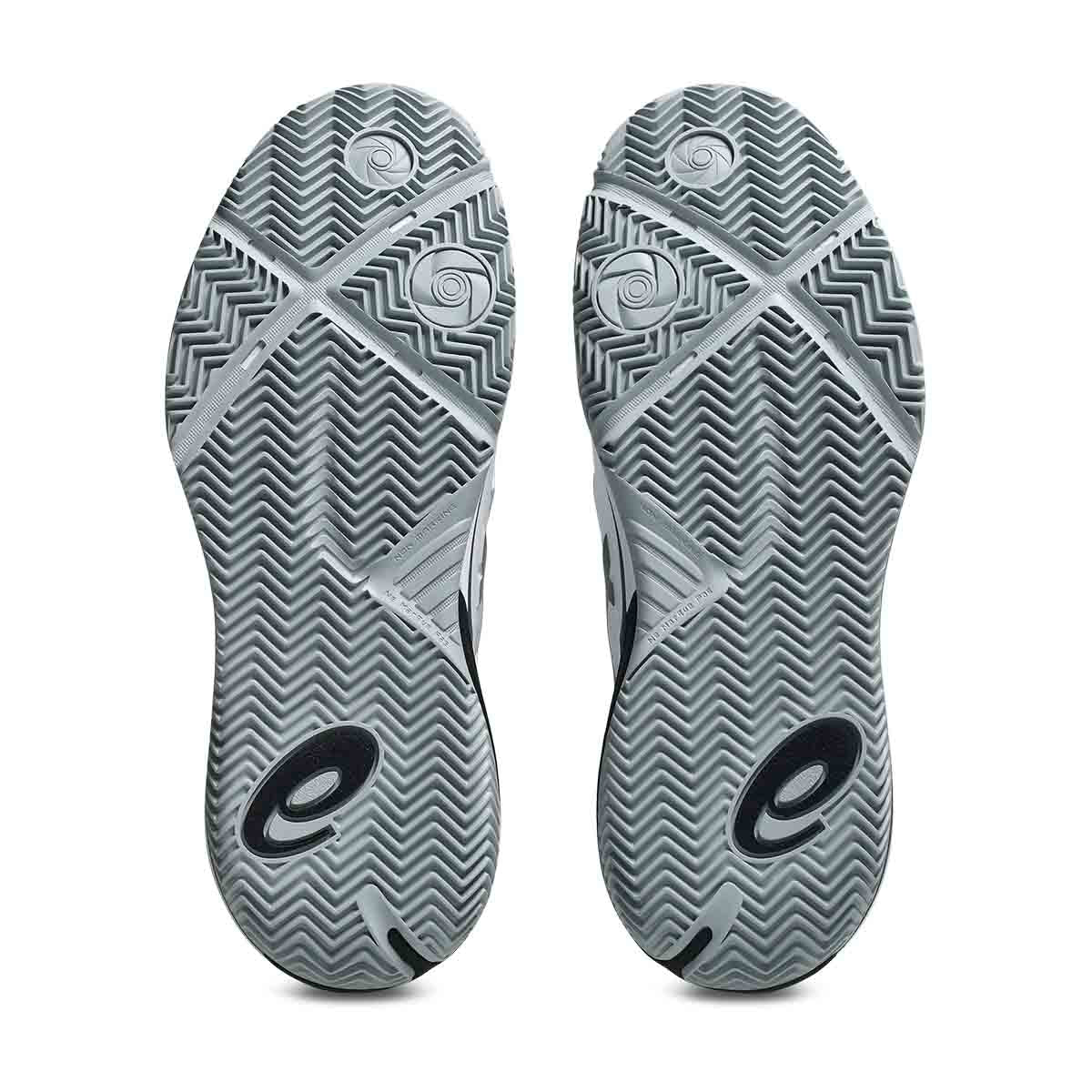 Asics Gel Resolution X Padel Men White Steel Grey נעלי פדאל ג`ל רזולושיין לגברים