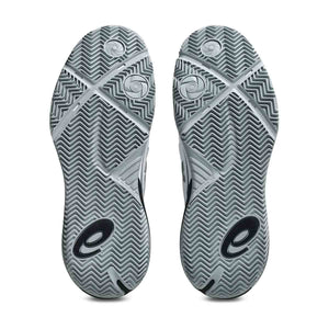 Asics Gel Resolution X Padel Men White Steel Grey נעלי פדאל ג`ל רזולושיין לגברים