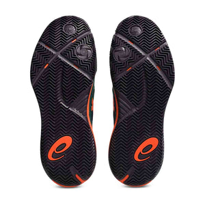 Asics Gel Resolution X Padel Men Jewel Green Energy Orange נעלי פאדל ג`ל רזולושיין לגברים
