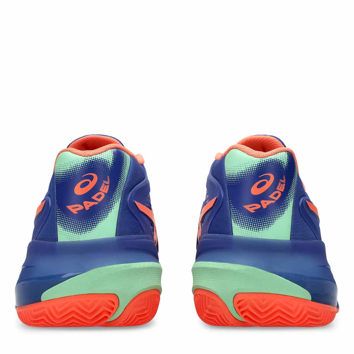 Asics Gel Resolution X Padel Men Dark Cobalt Vivid Coral נעלי פאדל ג'ל רזולושיין לגברים