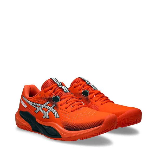 Asics Gel Challenger 15 Padel Men Energy Orange Jewel Green נעלי פאדל ג`ל צאלנגר 15 לגברים - Original's