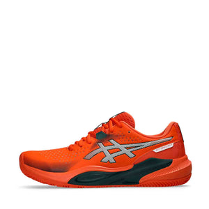 Asics Gel Challenger 15 Padel Men Energy Orange Jewel Green נעלי פאדל ג`ל צאלנגר 15 לגברים