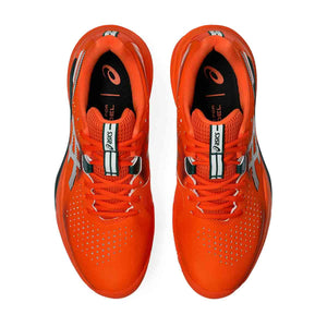 Asics Gel Challenger 15 Padel Men Energy Orange Jewel Green נעלי פאדל ג`ל צאלנגר 15 לגברים