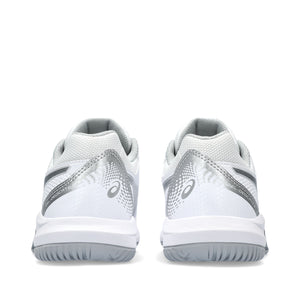 Asics Gel Dedicate 8 Women White Pure Silver נעלי טניס ג'ל דדיקייט 8 לנשים