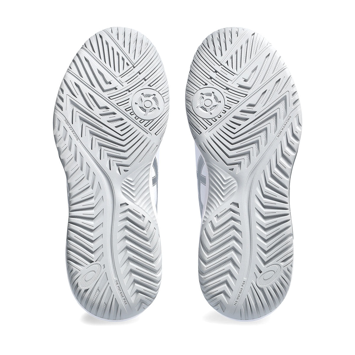 Asics Gel Dedicate 8 Women White Pure Silver נעלי טניס ג'ל דדיקייט 8 לנשים