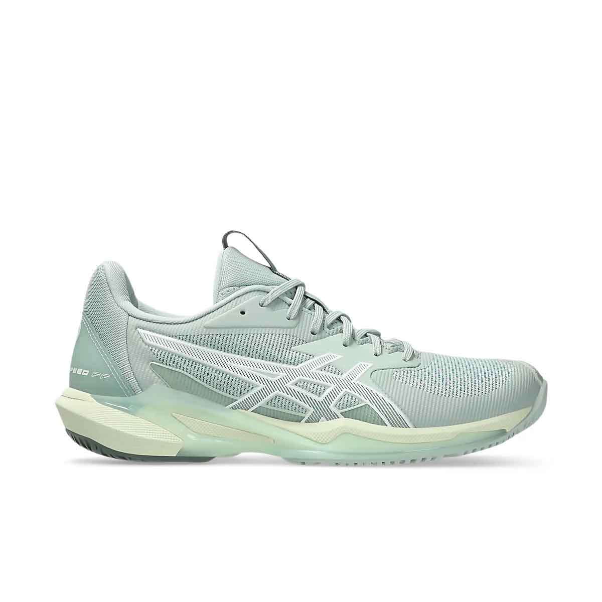 Asics Solution Speed FF 3 Women Lichen Rock White נעלי טניס סולושיין ספיד 3 לנשים