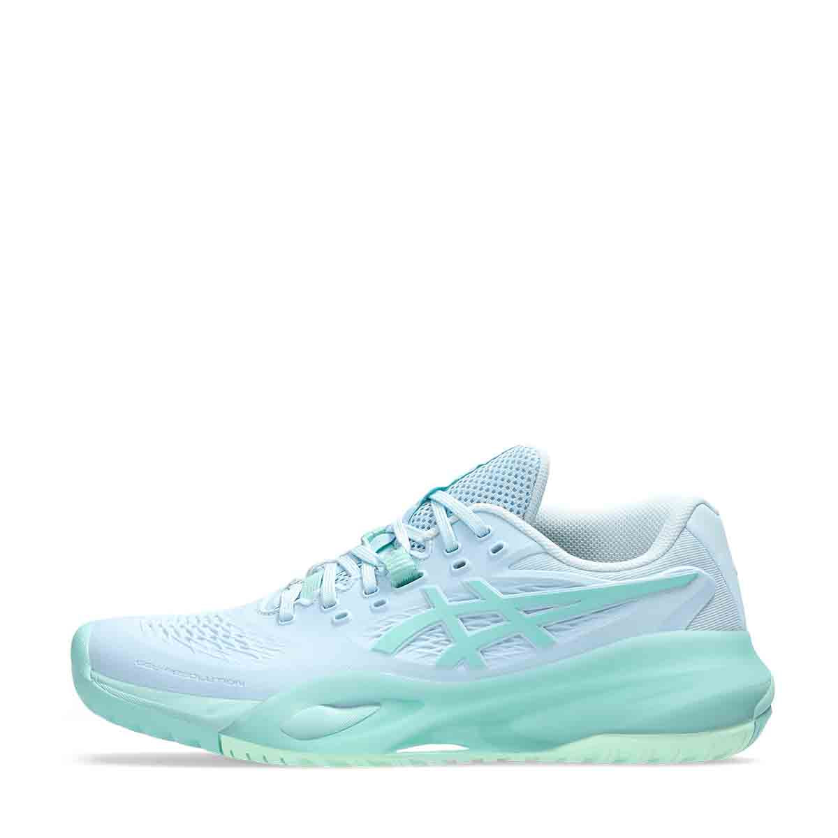 Asics Gel Resolution X Women Light Blue Oasis Green נעלי טניס ג`ל רזולושיין לנשים