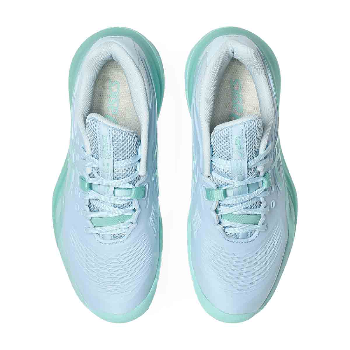 Asics Gel Resolution X Women Light Blue Oasis Green נעלי טניס ג`ל רזולושיין לנשים