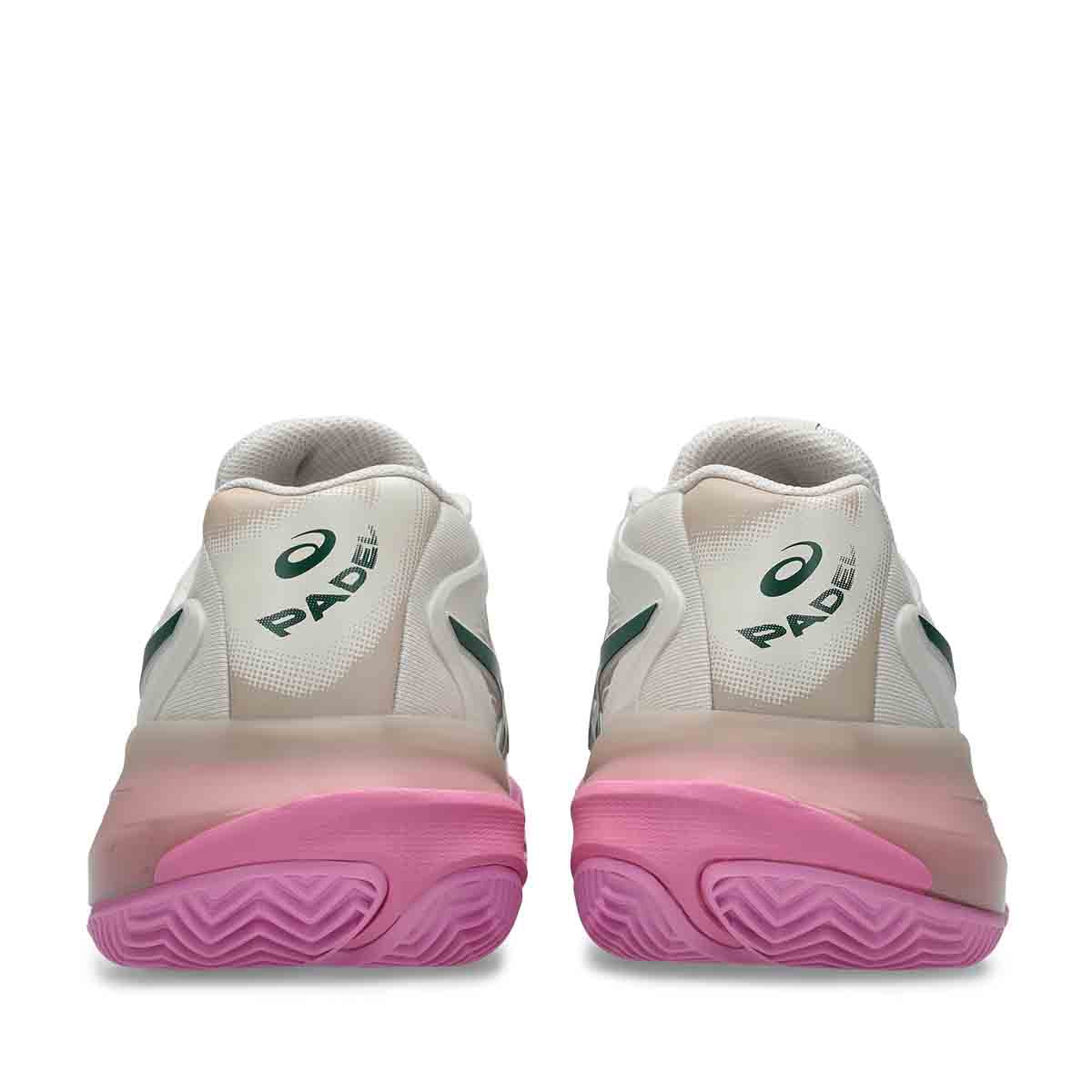 Asics Gel Resolution X Padel Women Soft Oat Jewel Green נעלי פאדל ג`ל רזולושיין לנשים