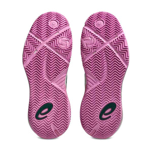 Asics Gel Resolution X Padel Women Soft Oat Jewel Green נעלי פאדל ג`ל רזולושיין לנשים