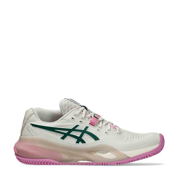 Asics Gel Resolution X Padel Women Soft Oat Jewel Green נעלי פאדל ג`ל רזולושיין לנשים - Original's
