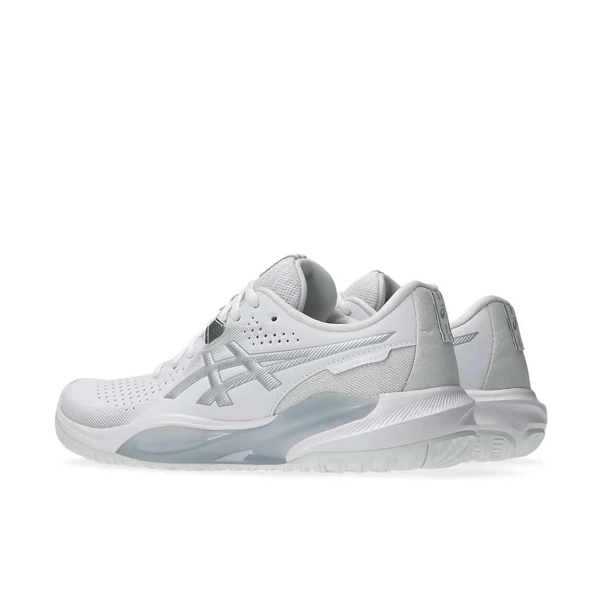 Asics Gel Challenger 15 Women White Pure Silver נעלי טניס ג'ל צאלנגר 15 לנשים